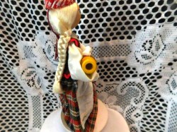 wood plaid doll b